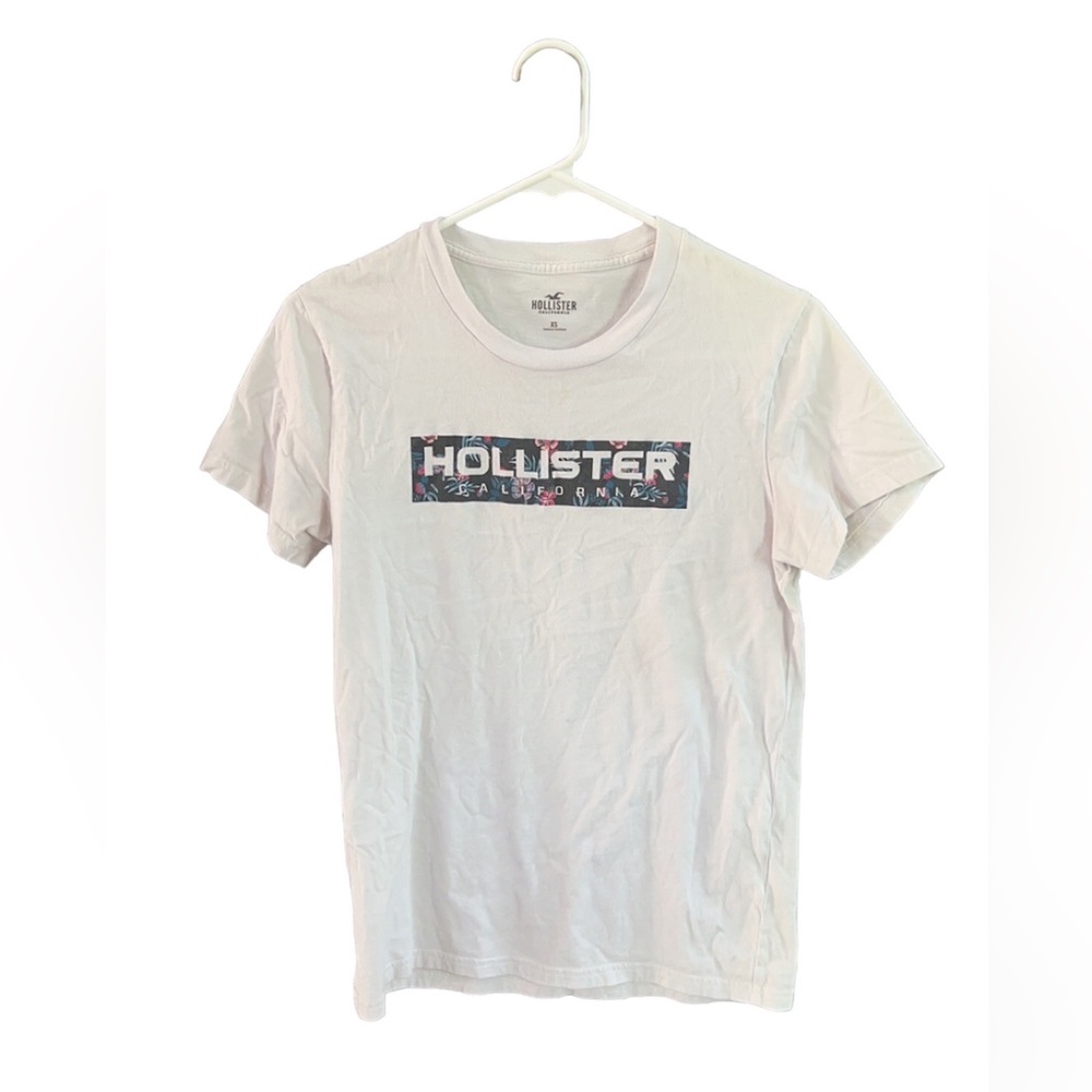 Hollister White Tee